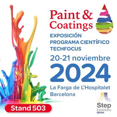 Paint & Coatings Barcelona | booth no. 503