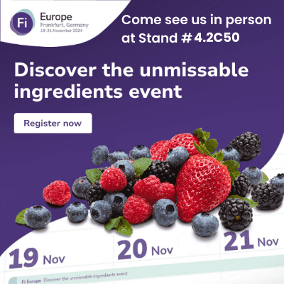 Food Ingredients Frankfurt | booth 4.2 C50